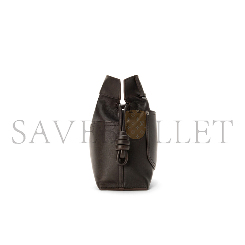 L0ew* panta medium flamenco clutch in shiny calfskin a411fc1xbv (30*24.5*10.5cm)